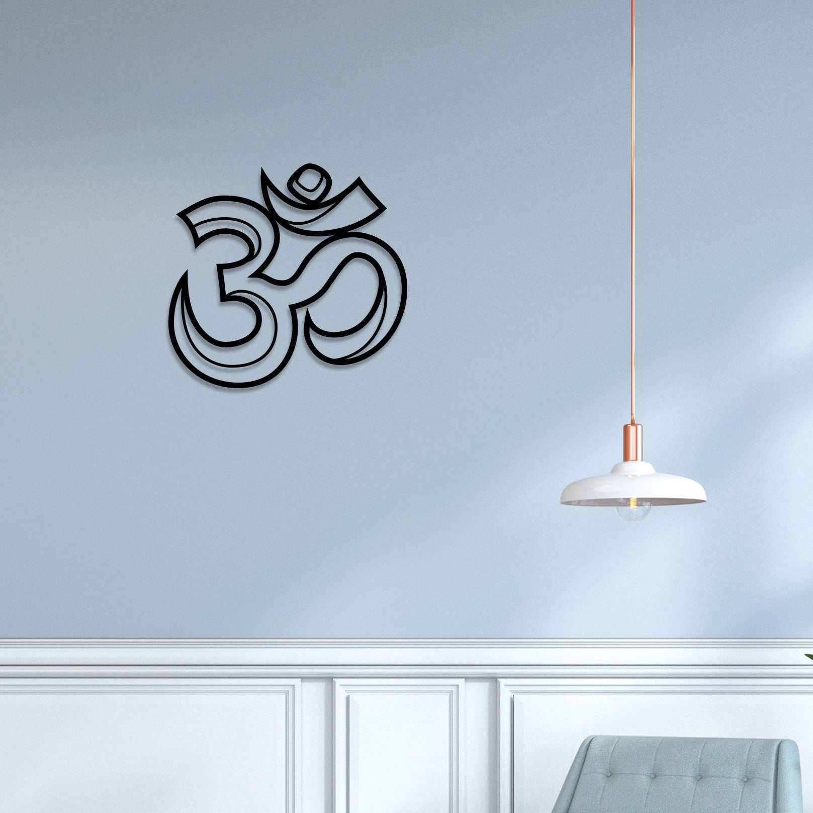 3D Om Wall Art