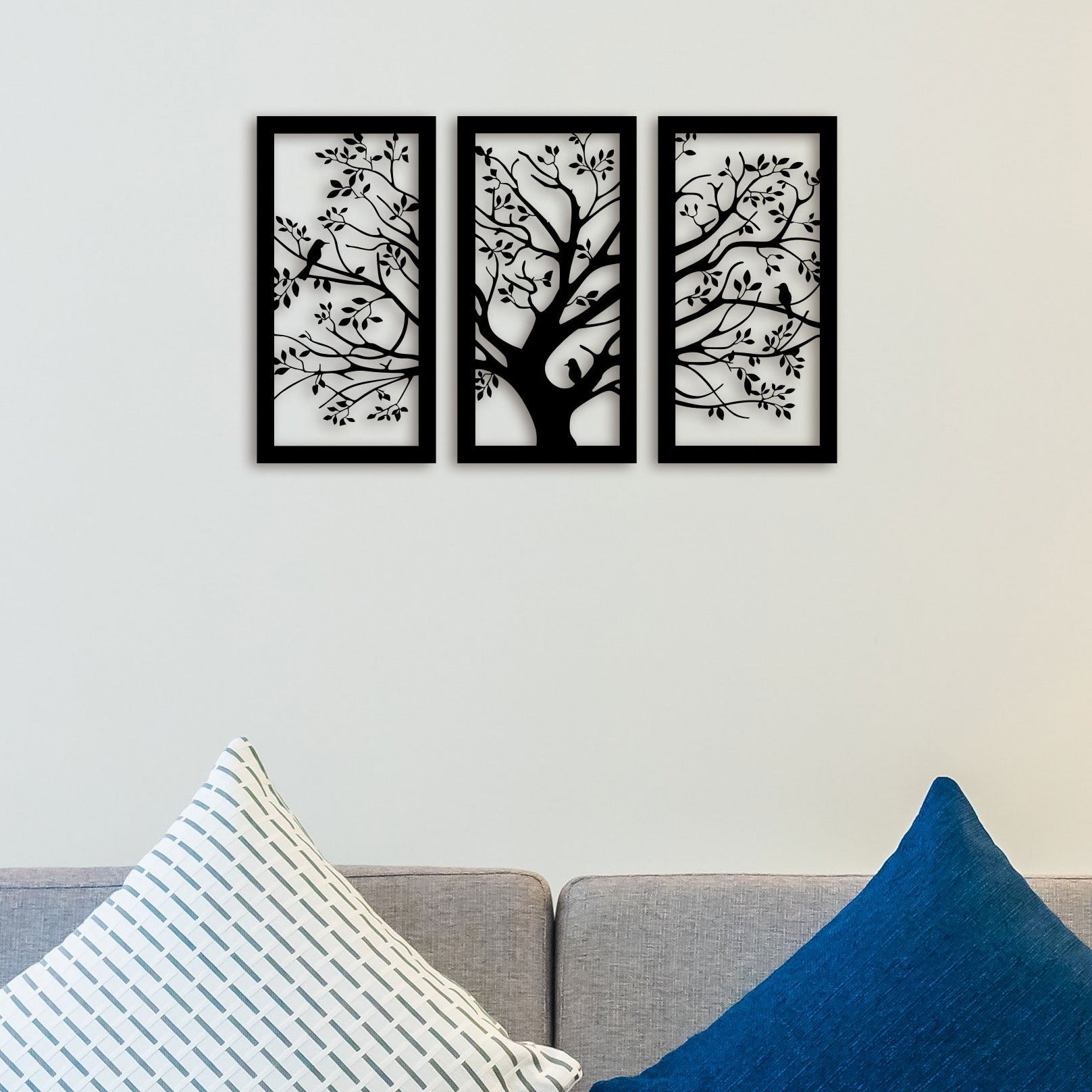 3 Piece Big Tree Wall Art