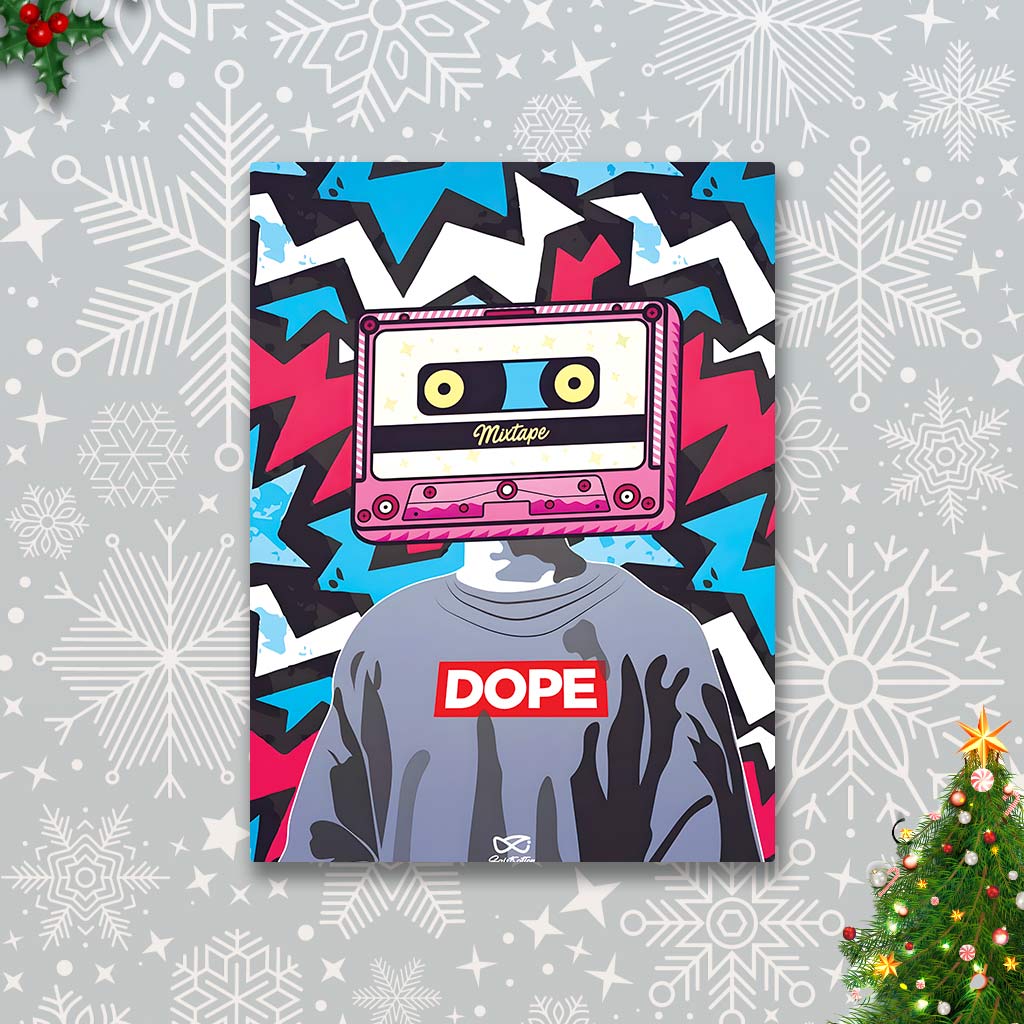 Dope Mixtape Metal Poster