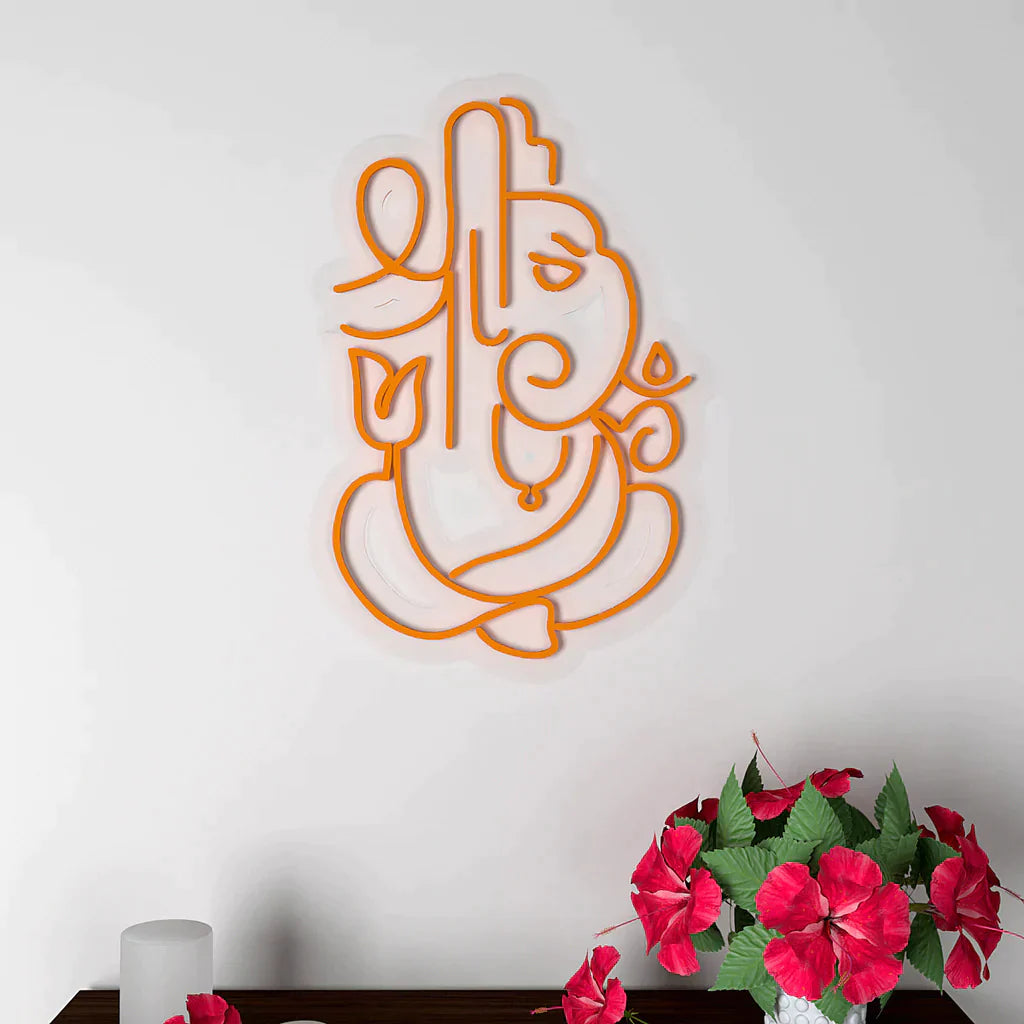 Shree Ganesha Neon LED Light