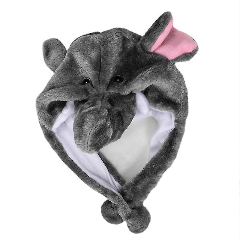 Cute Elephant Plush Hat