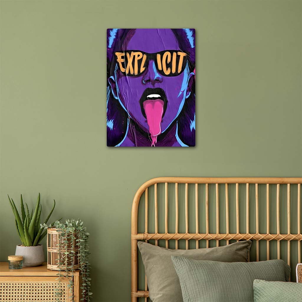 Explicit Metal Poster