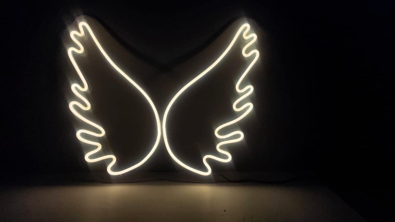 WINGS Neon Sign Night Light