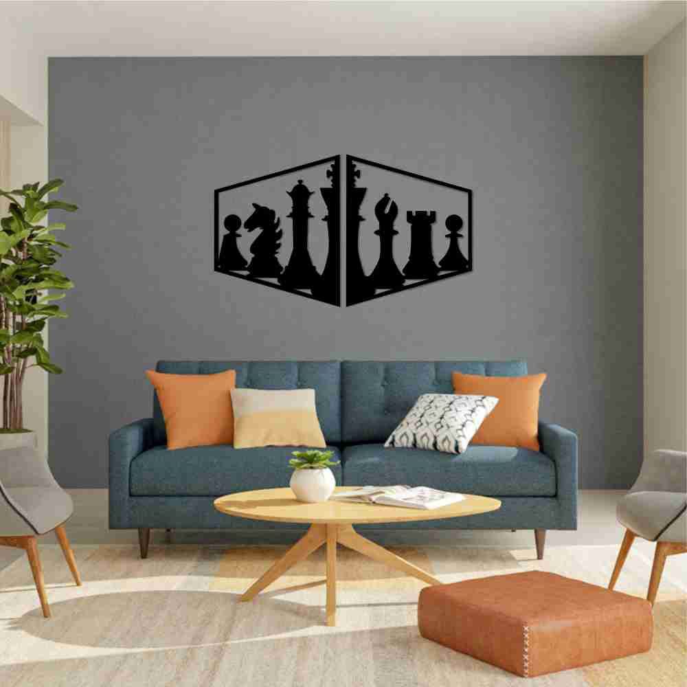 Chess Pieces Wall Art