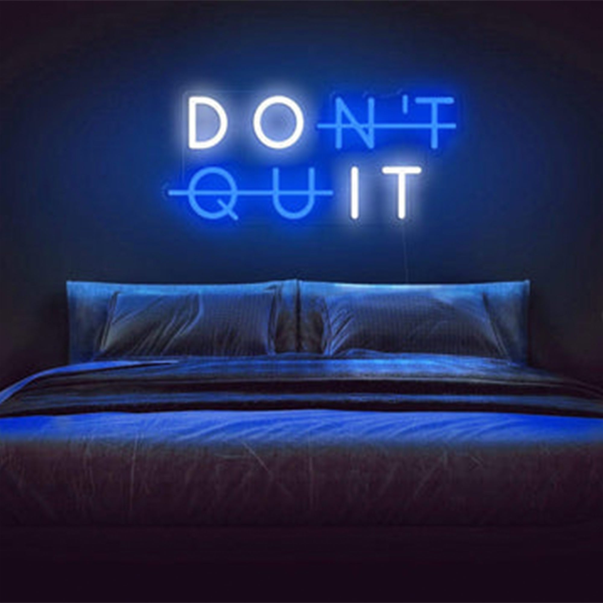 Don't Quit - Neon LED Quotes