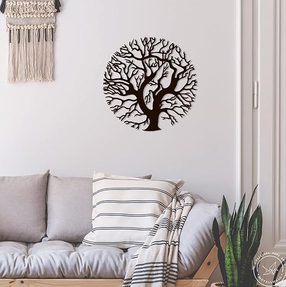 Round Tree Wall Art