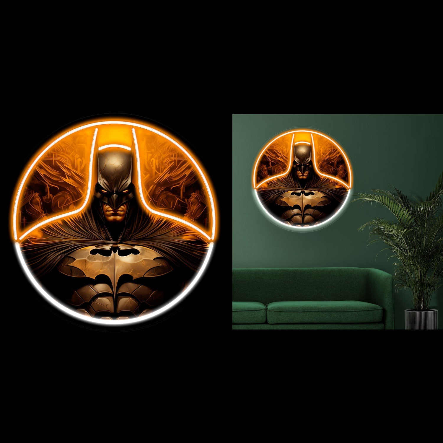 Batman New Led Neon Acrylic Artwork