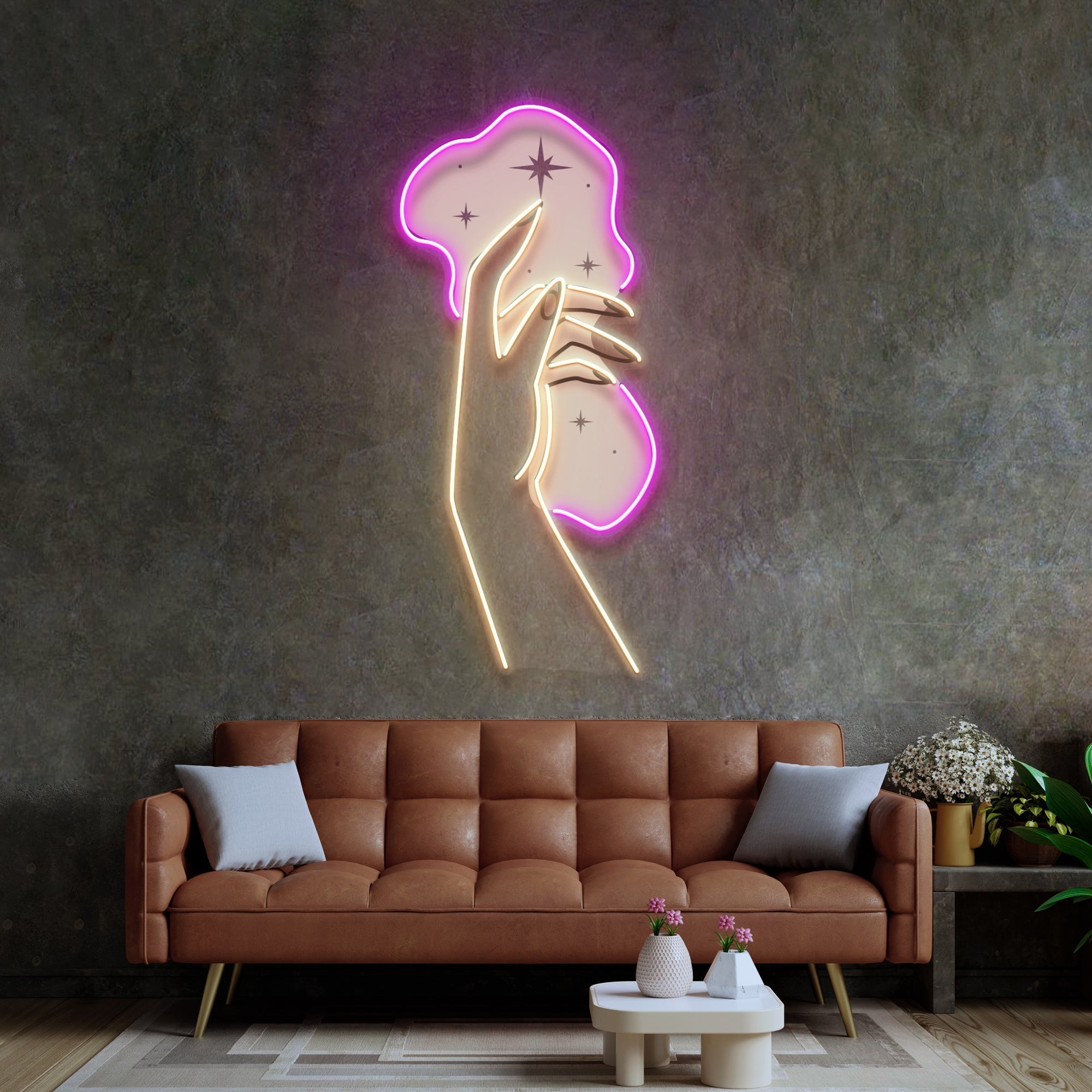 Fancy New Nails LED Neon Sign Light Pop Art