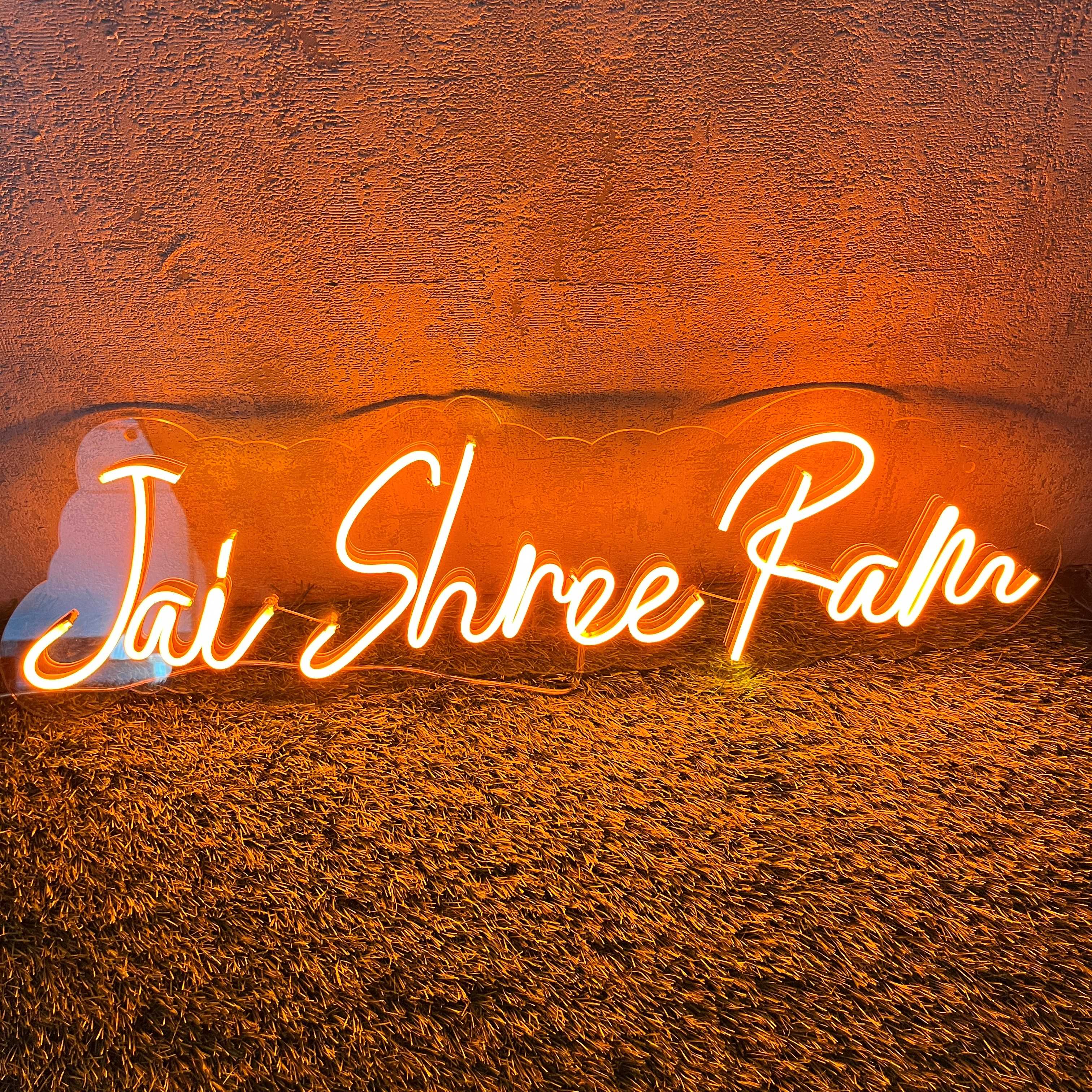 Jai Shree Ram Neon Sign