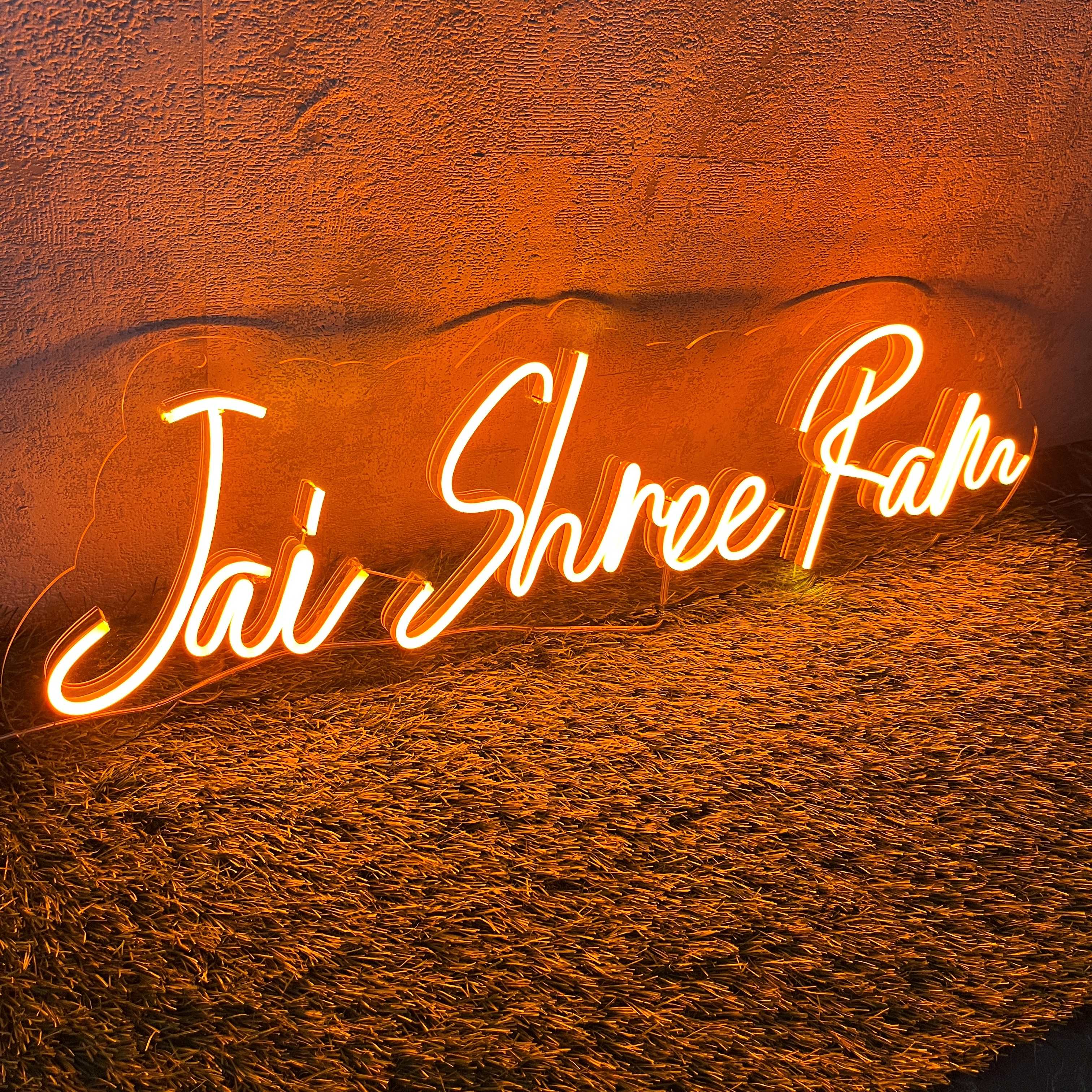 Jai Shree Ram Neon Sign