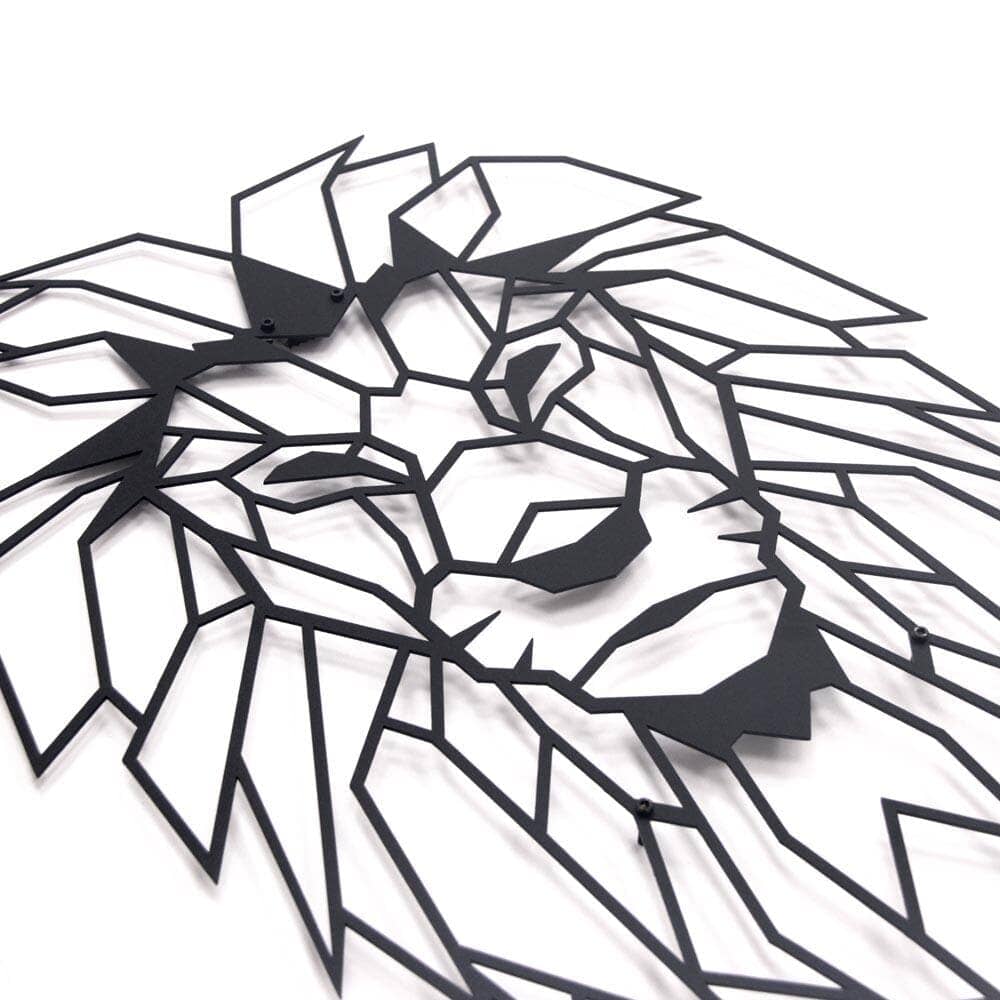 Lion Head Wall Art