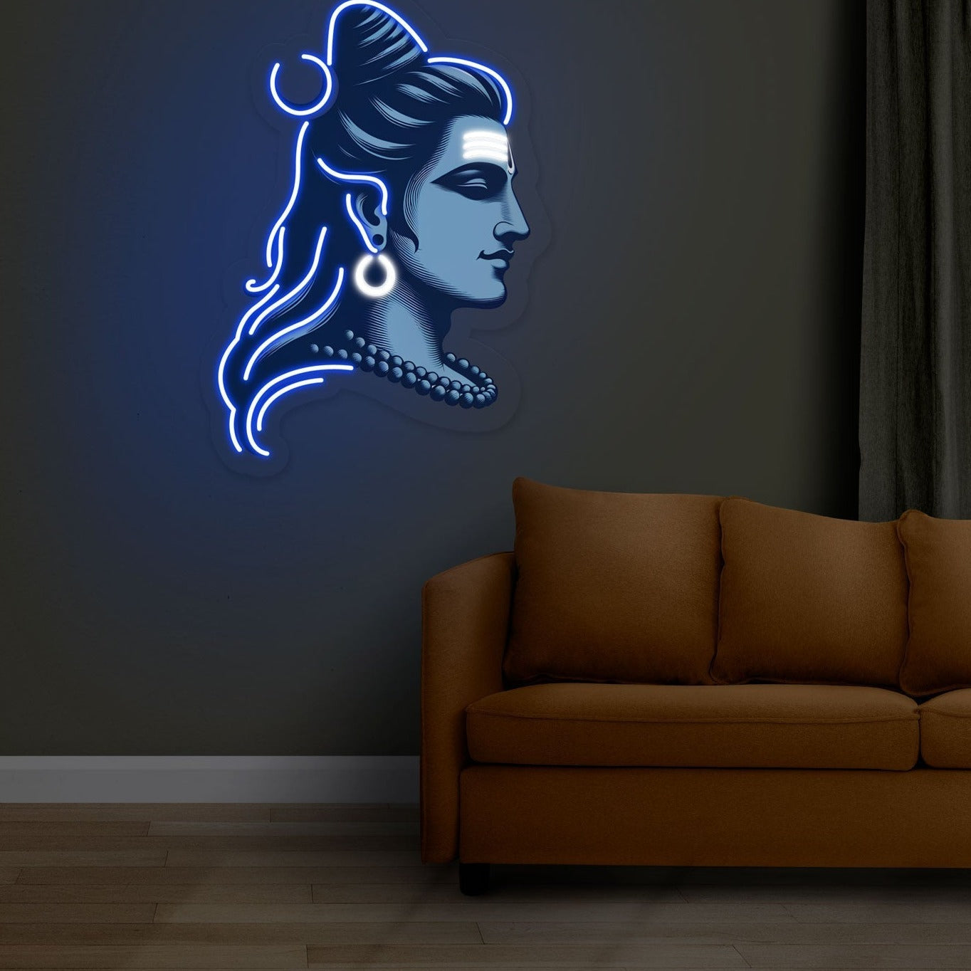 Lord Shiva Neon Sign Artwork