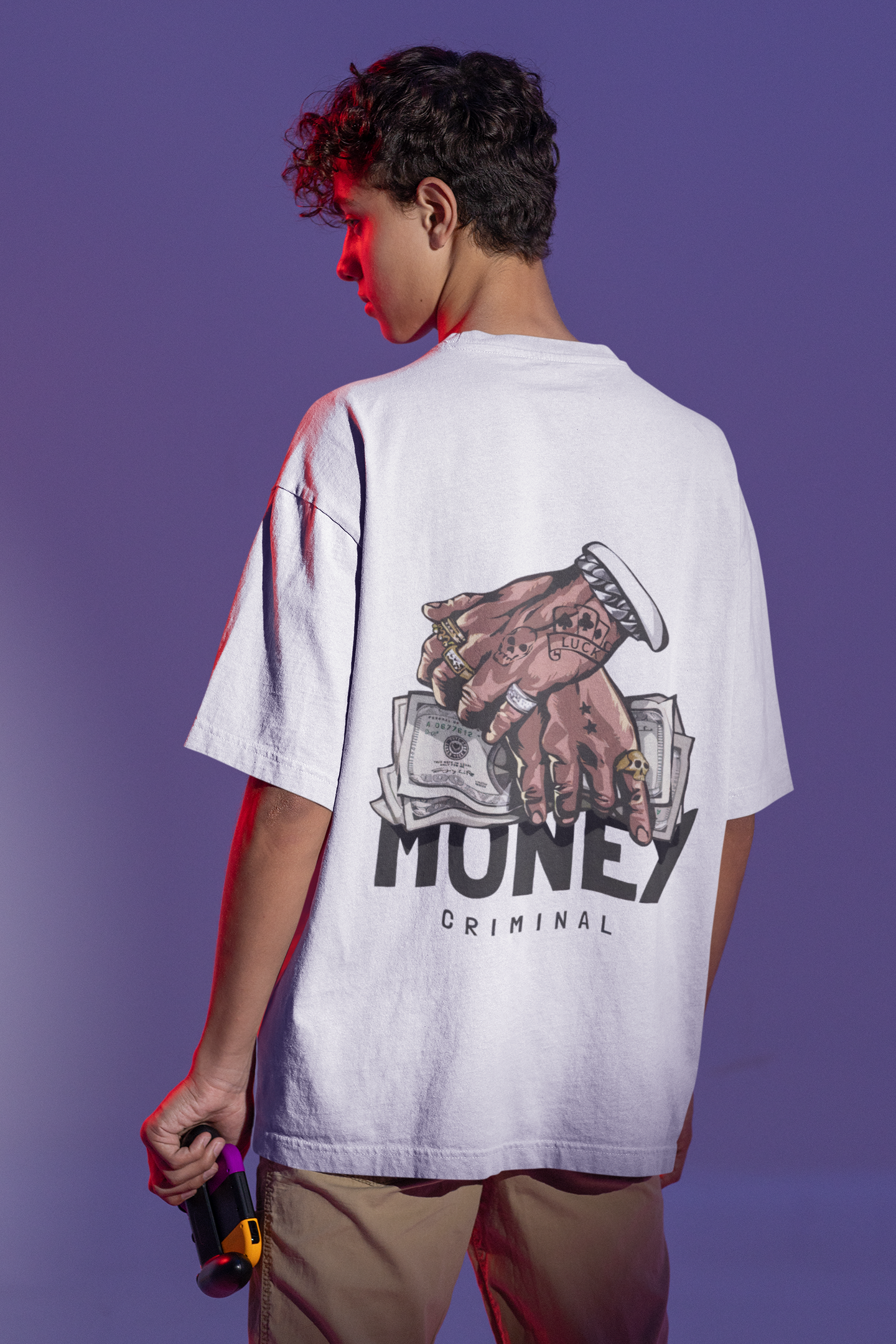 "MONEY ORIGINAL" UNISEX OVERSIZE TEE