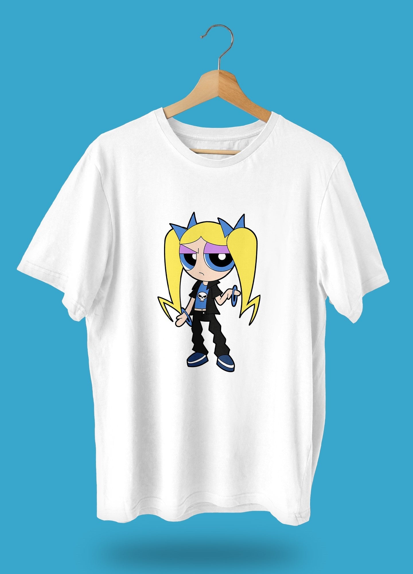 "BUBBLE'S PUNK LOOK" UNISEX OVERSIZE TEE