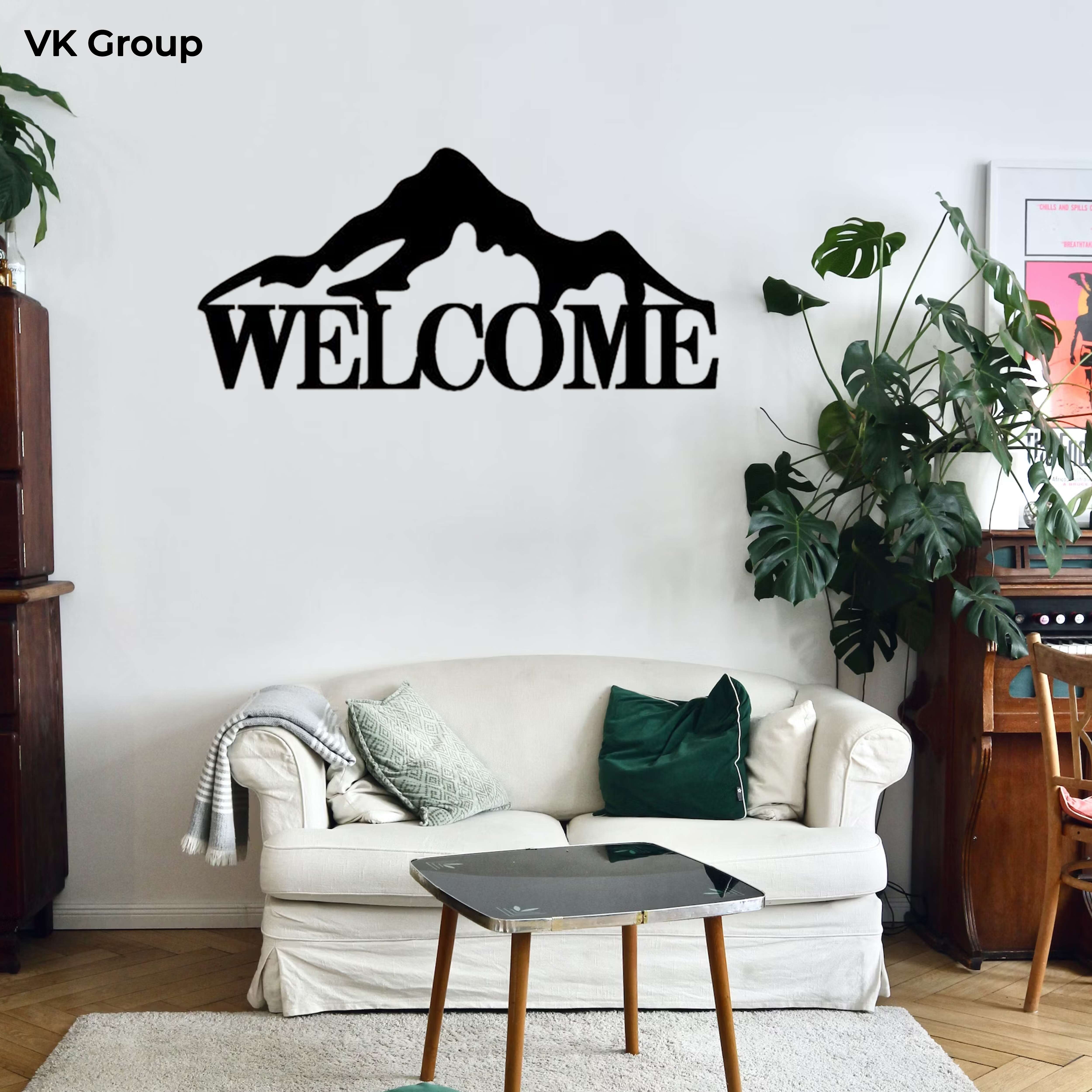 Welcome Wall Art