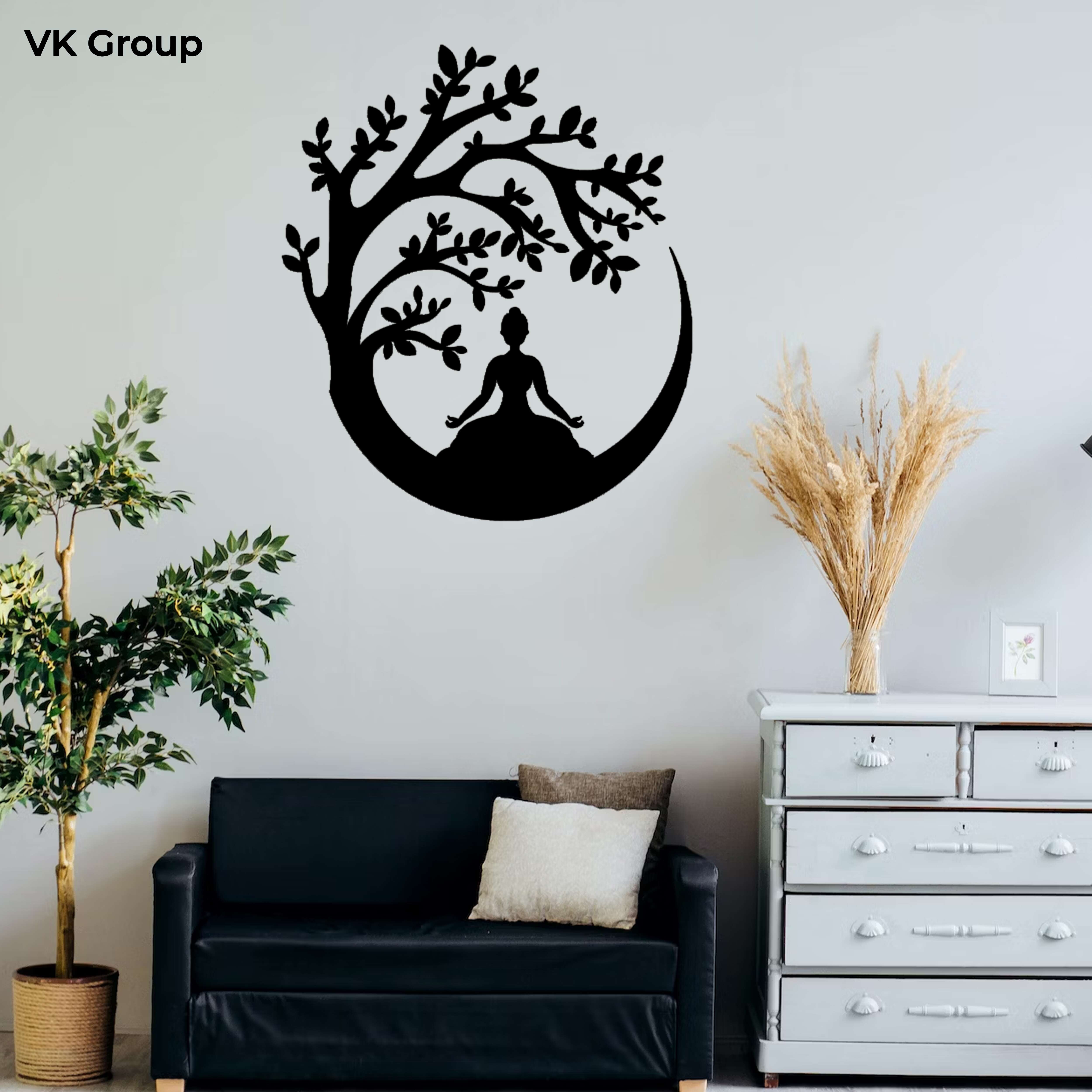 Buddha Tree Wall Art