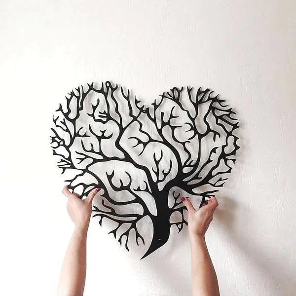 Heart Tree Wall Art