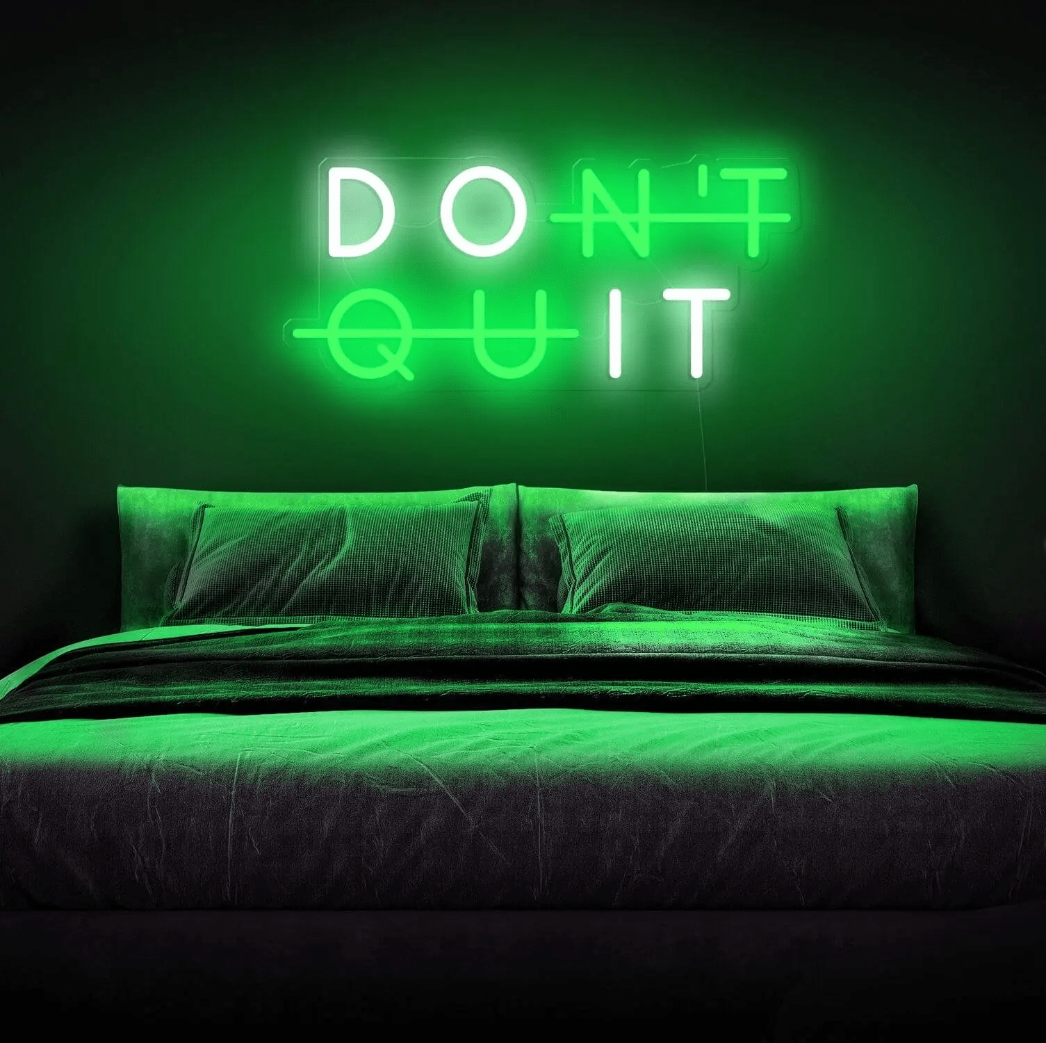 Don't Quit - Neon LED Quotes