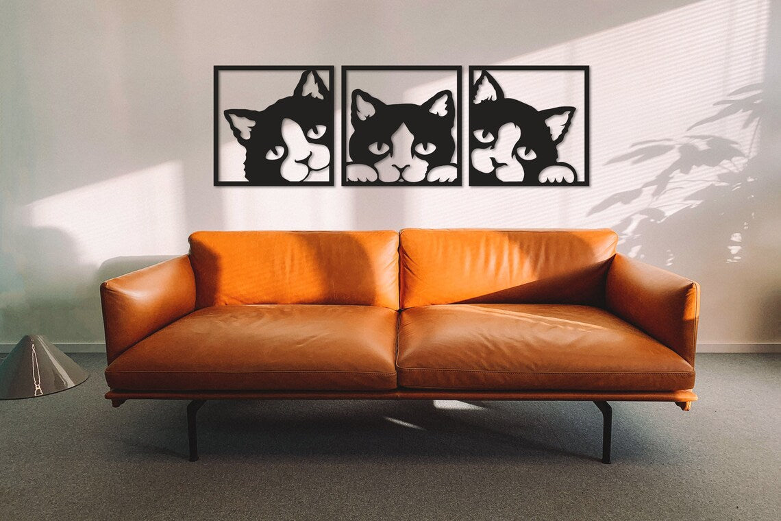 Cute Cats Combo Wall Art