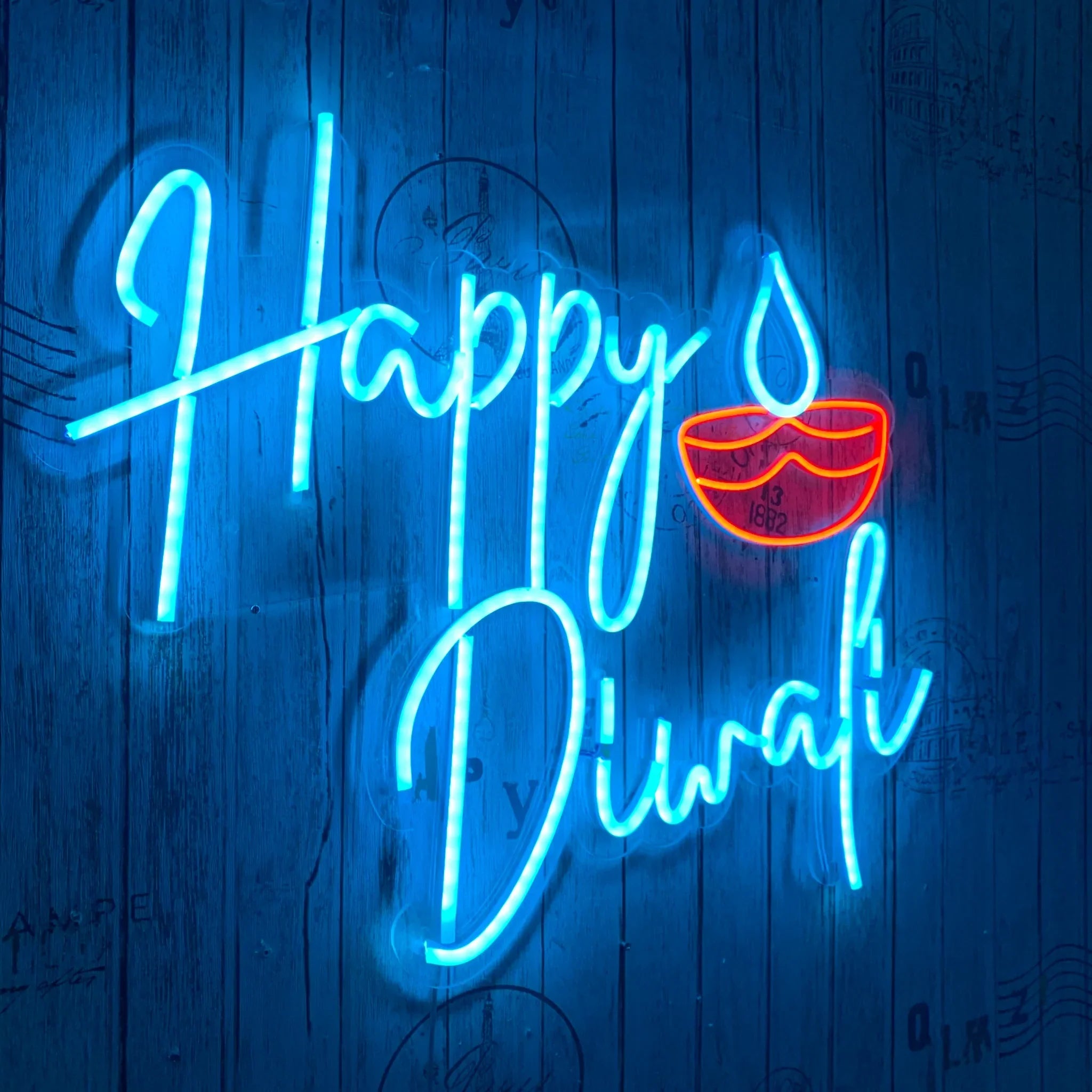 Happy Diwali Neon Sign