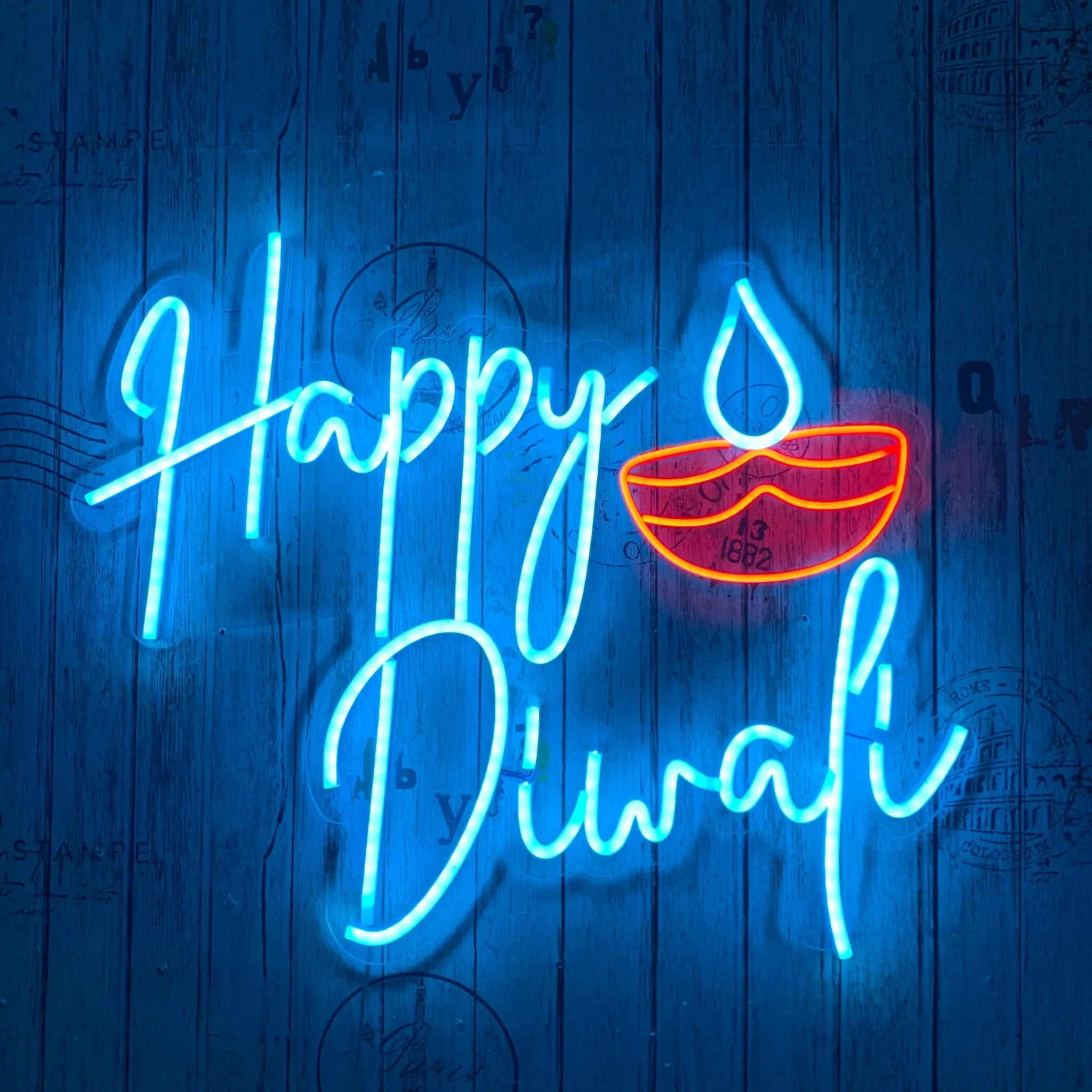 Happy Diwali Neon Sign