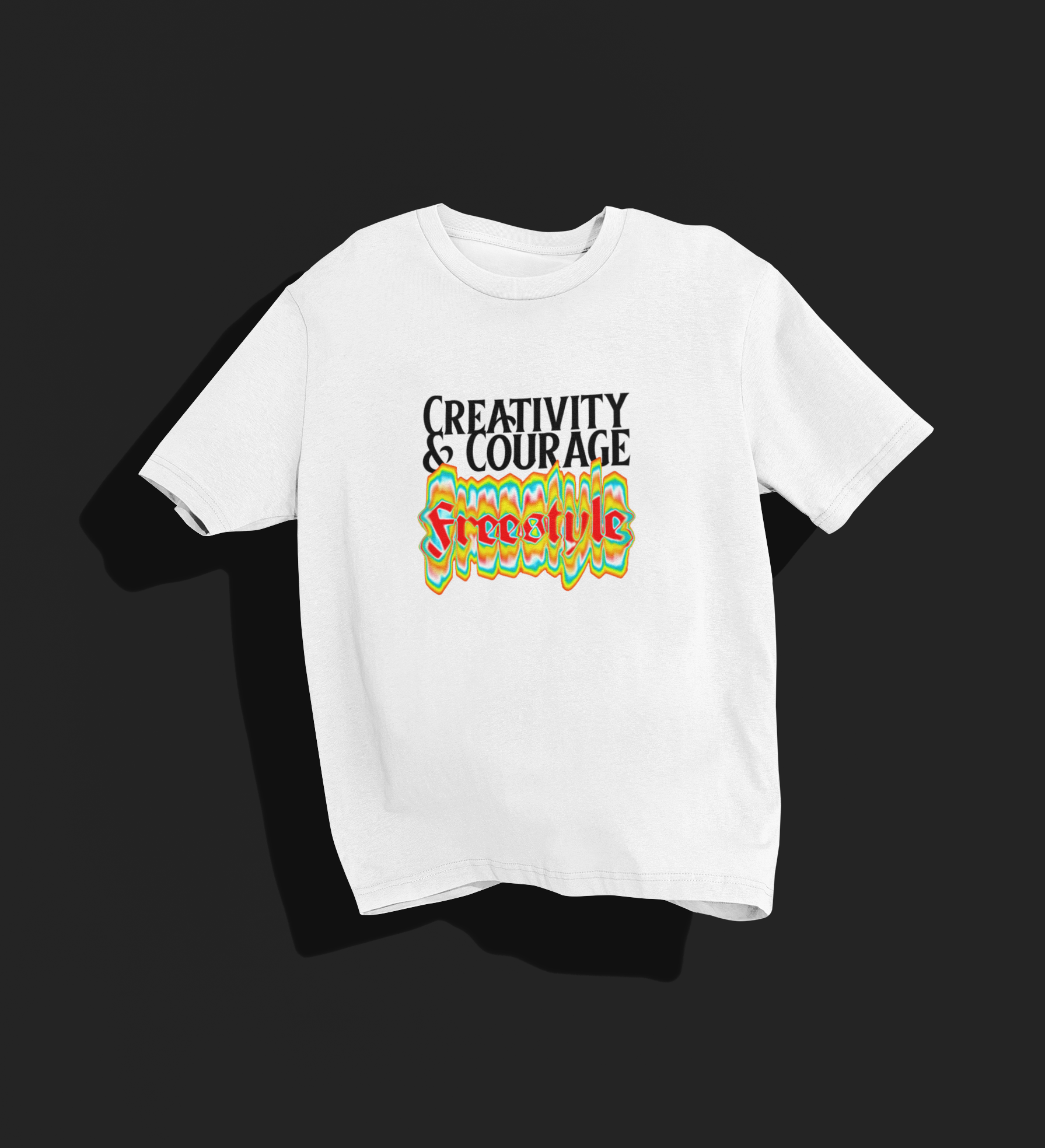 "FREESTYLE" UNISEX OVERSIZE TEE