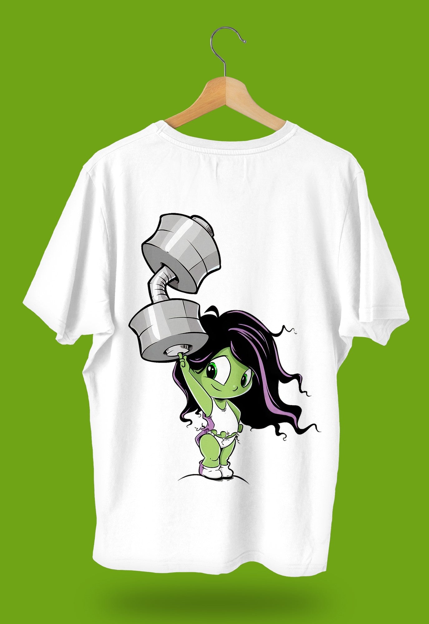 "I AM SHE HULK" OVERSIZED TEE