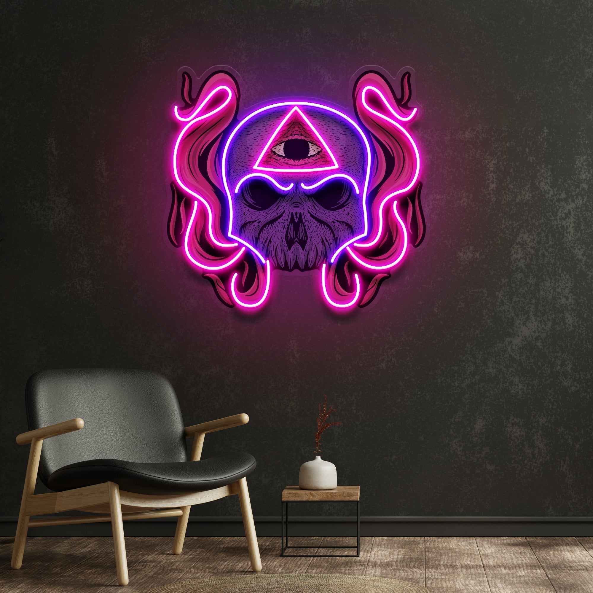 Skull Soul LED Neon Sign Light Pop Art