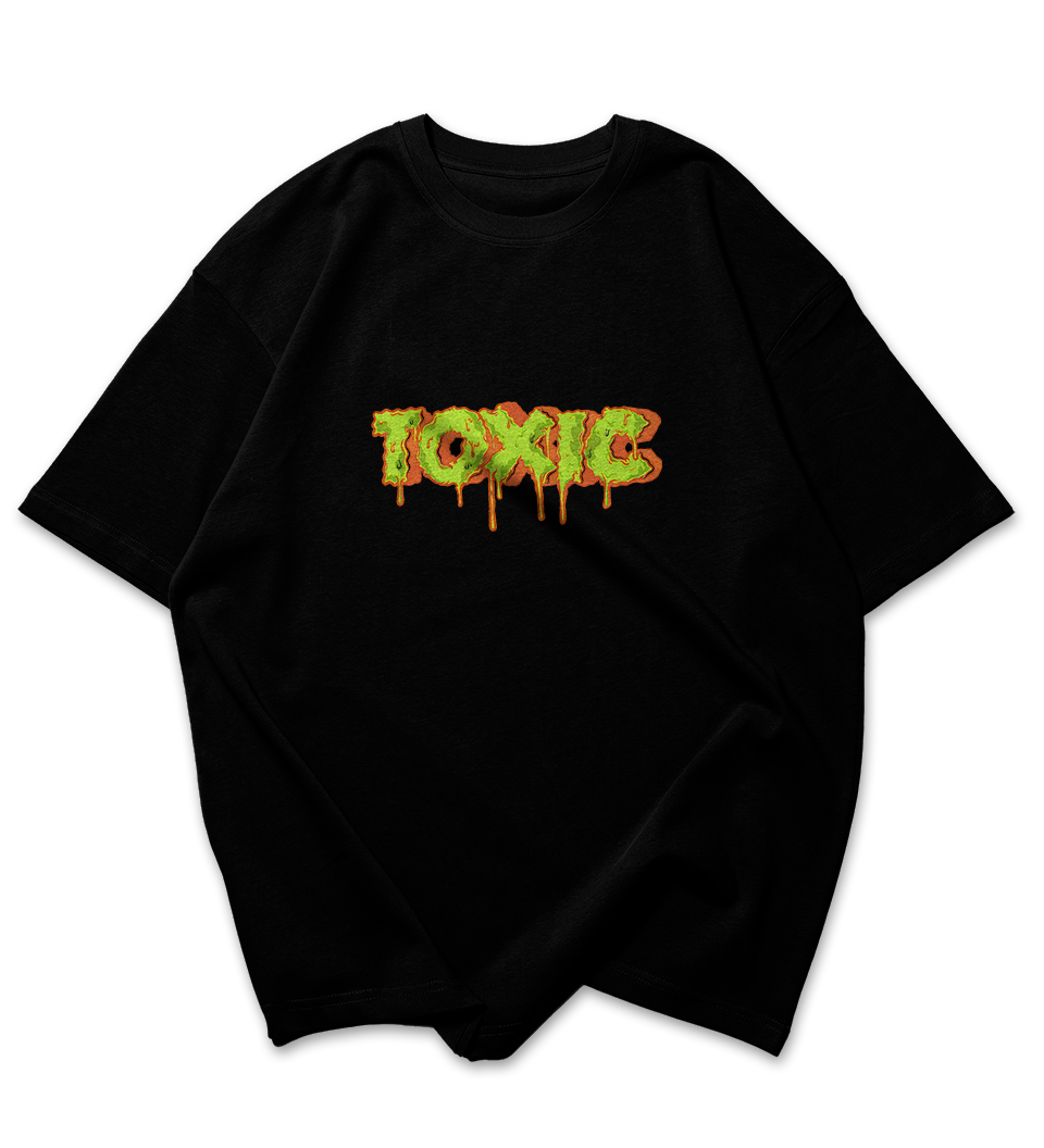 "TOXIC" UNISEX OVERSIZE TEE