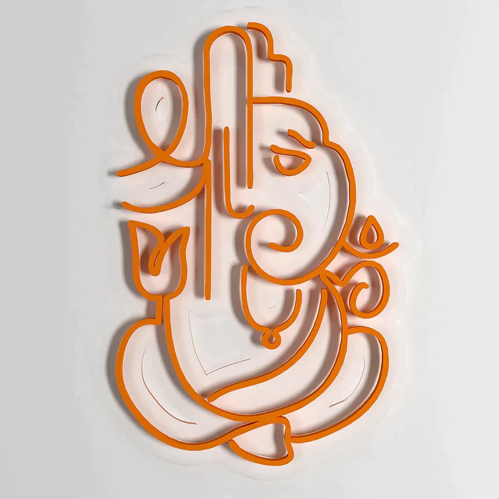 Shree Ganesha Neon LED Light