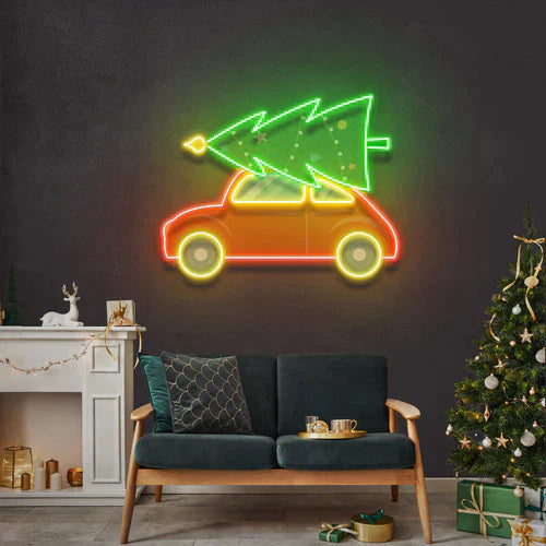 Xmas Is Coming Art Work Led Neon Sign Light